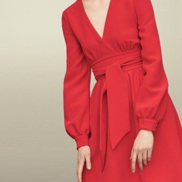 EUC Kate Spade Red Fit and Flare Dress Wedding Special Occasion Evening - Picture 13 of 14